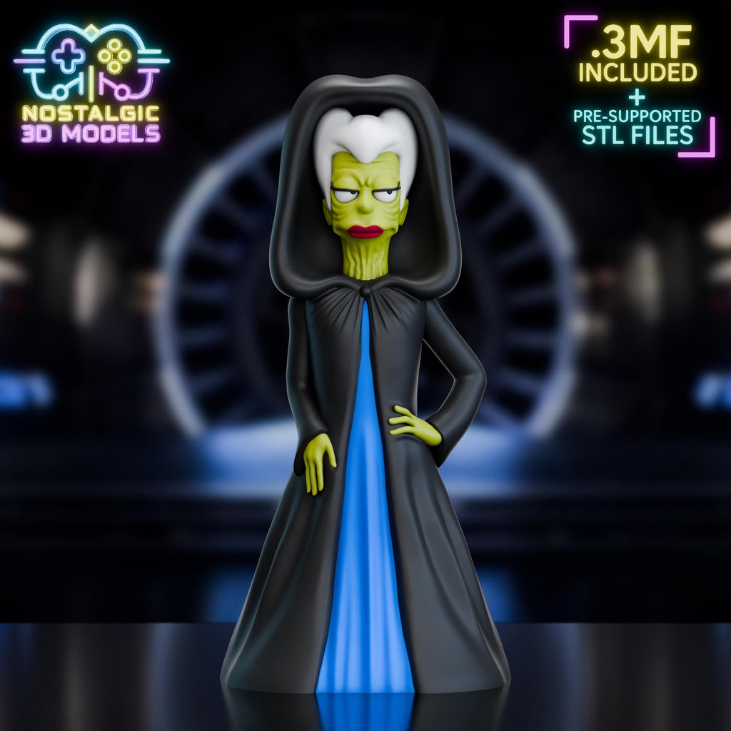Futurama x Star Wars Mashup 3D Printed Figures | Nostalgic 3D Models Design | Fan Art Collectible | Individual or Full Set of 6