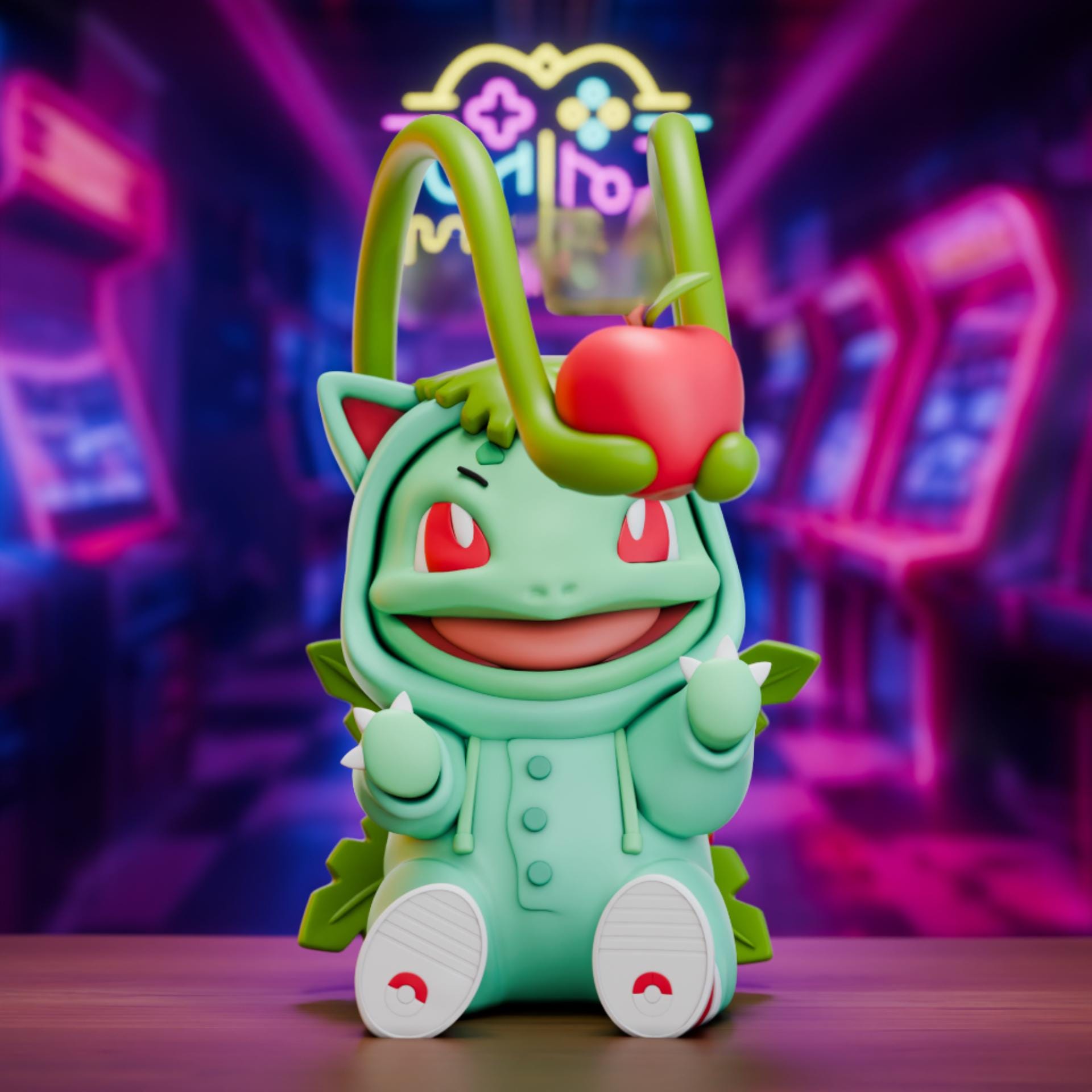 Anime-Inspired 3D Printed Collectible Collection Catch Them All