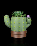 3D Printed Cactus Planter | Bloom Signal Pot | Fun Succulent Holder | Unique Plant Holder