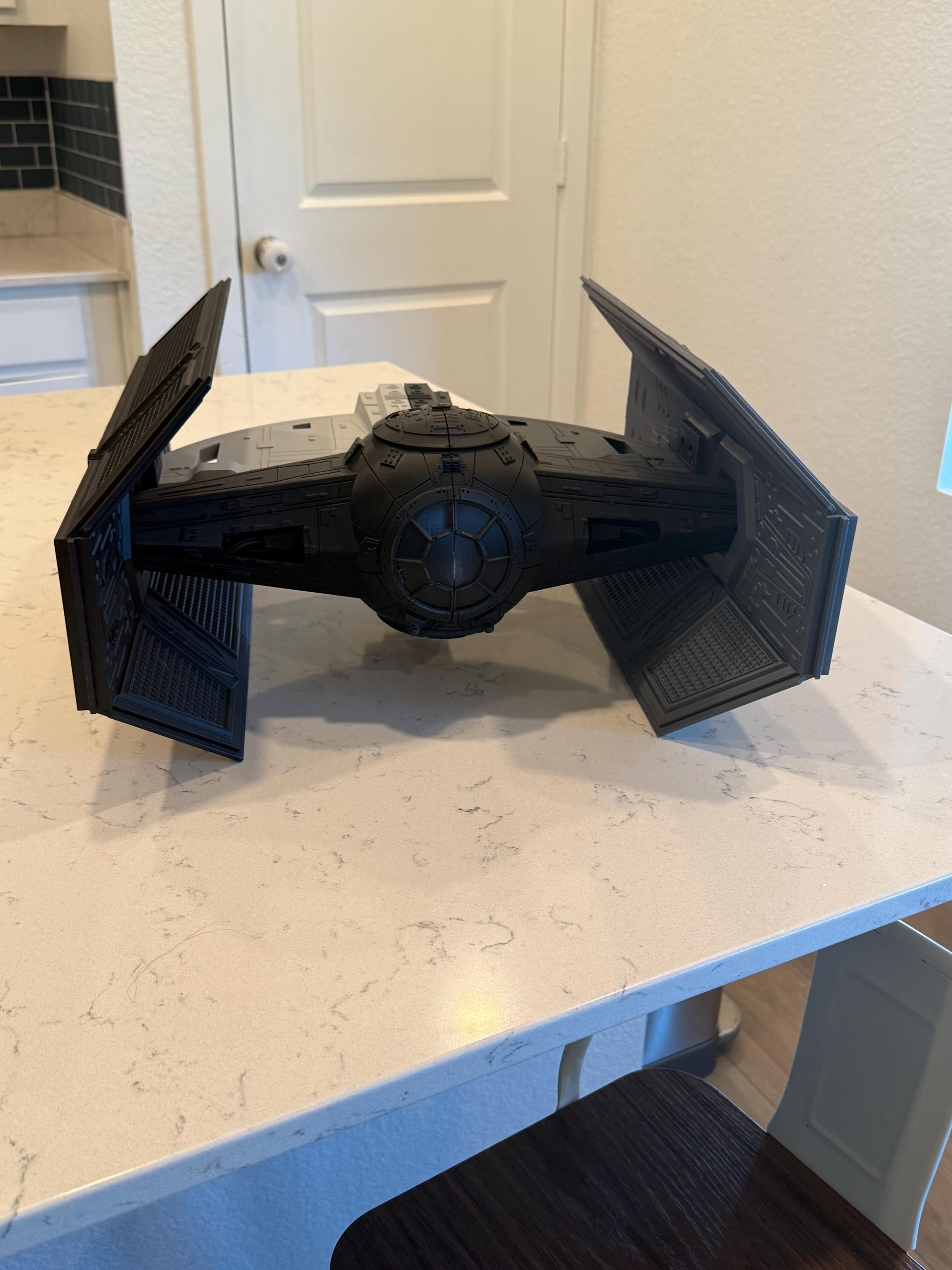 3D Printed Titan Fighter Spaceship Model