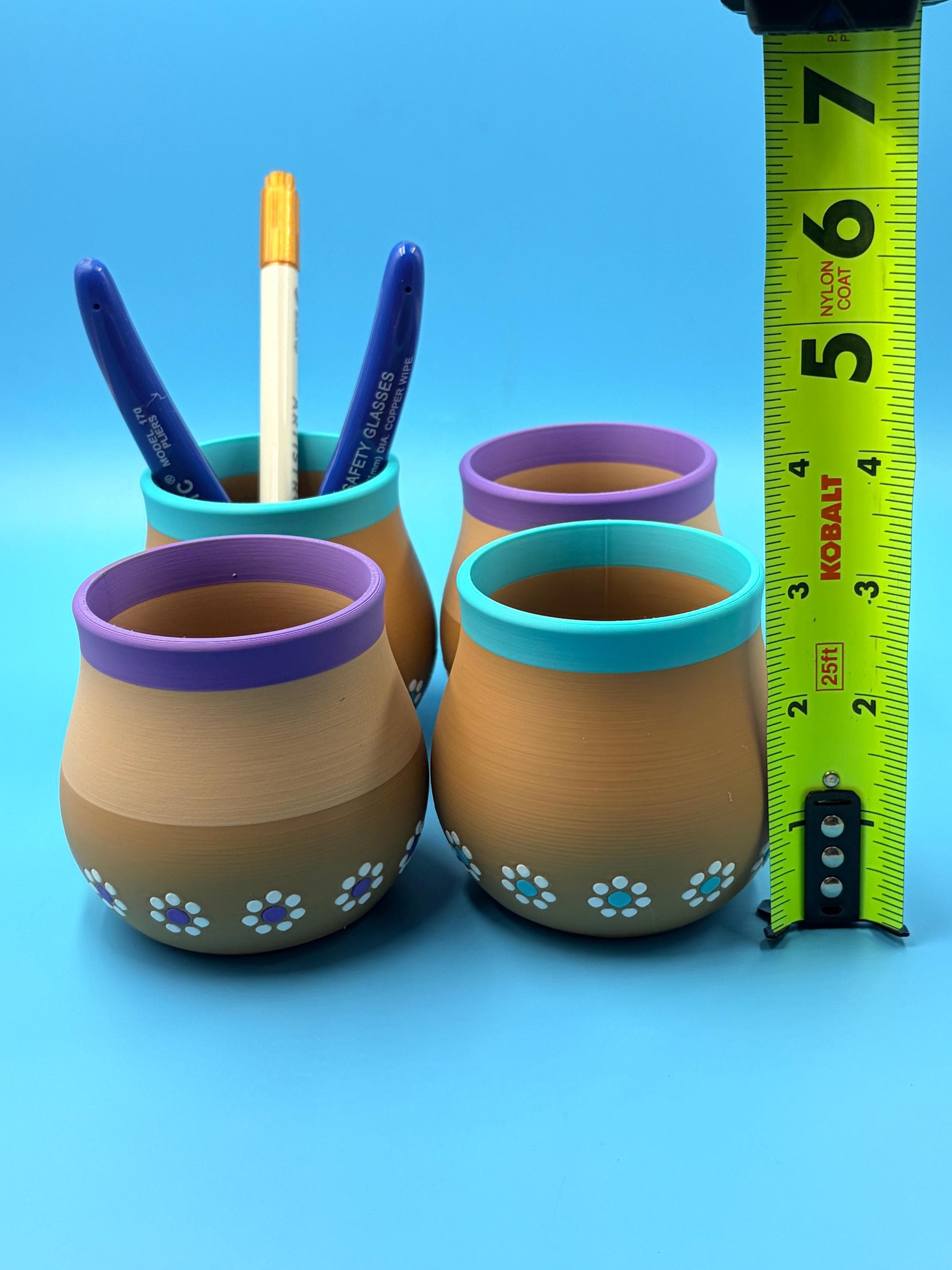 Mexican-Inspired Decorative Barro with Floral Design | NOT for Liquids