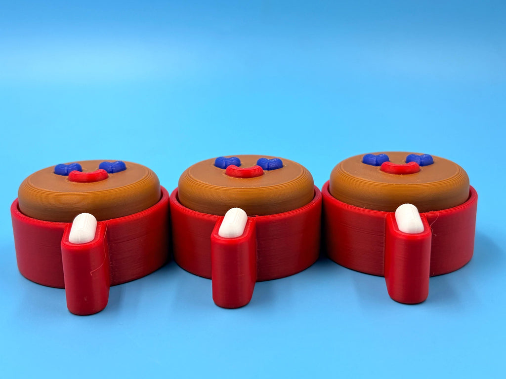 Payasito Candy Clicker Keychain | Mexican Candy Fidget Toy | 3D Printed Cute Collectible Keyring Gift