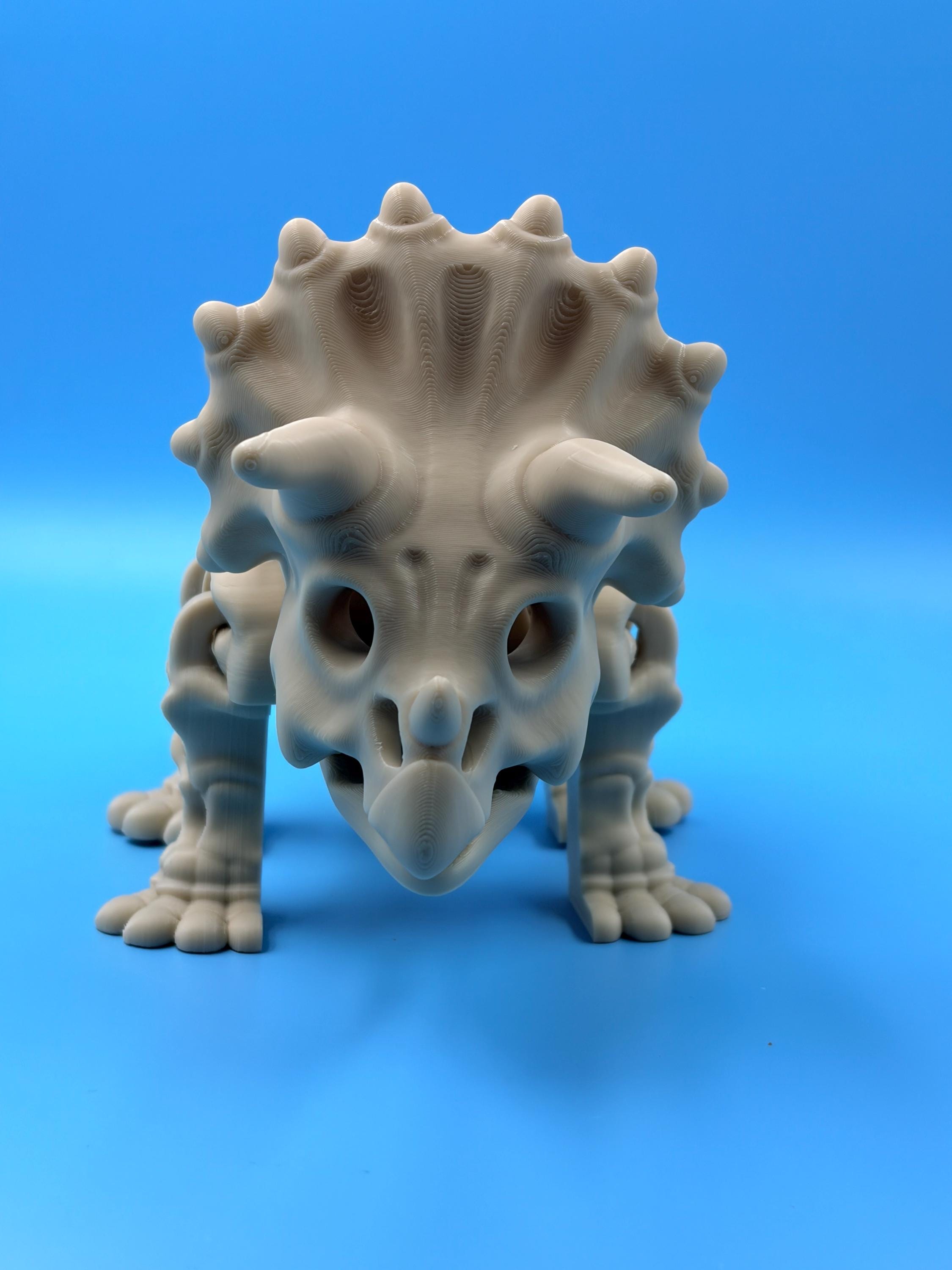 Articulated Dinosaur Figures | Poseable T-Rex, Triceratops & Velociraptor Fidget Toys | 3D Printed Gift for Kids & Collectors