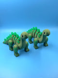 Articulated Diplodocus Dinosaur Figure | Poseable Long-Neck Flexi Toy | 3D Printed Gift for Dino Lovers