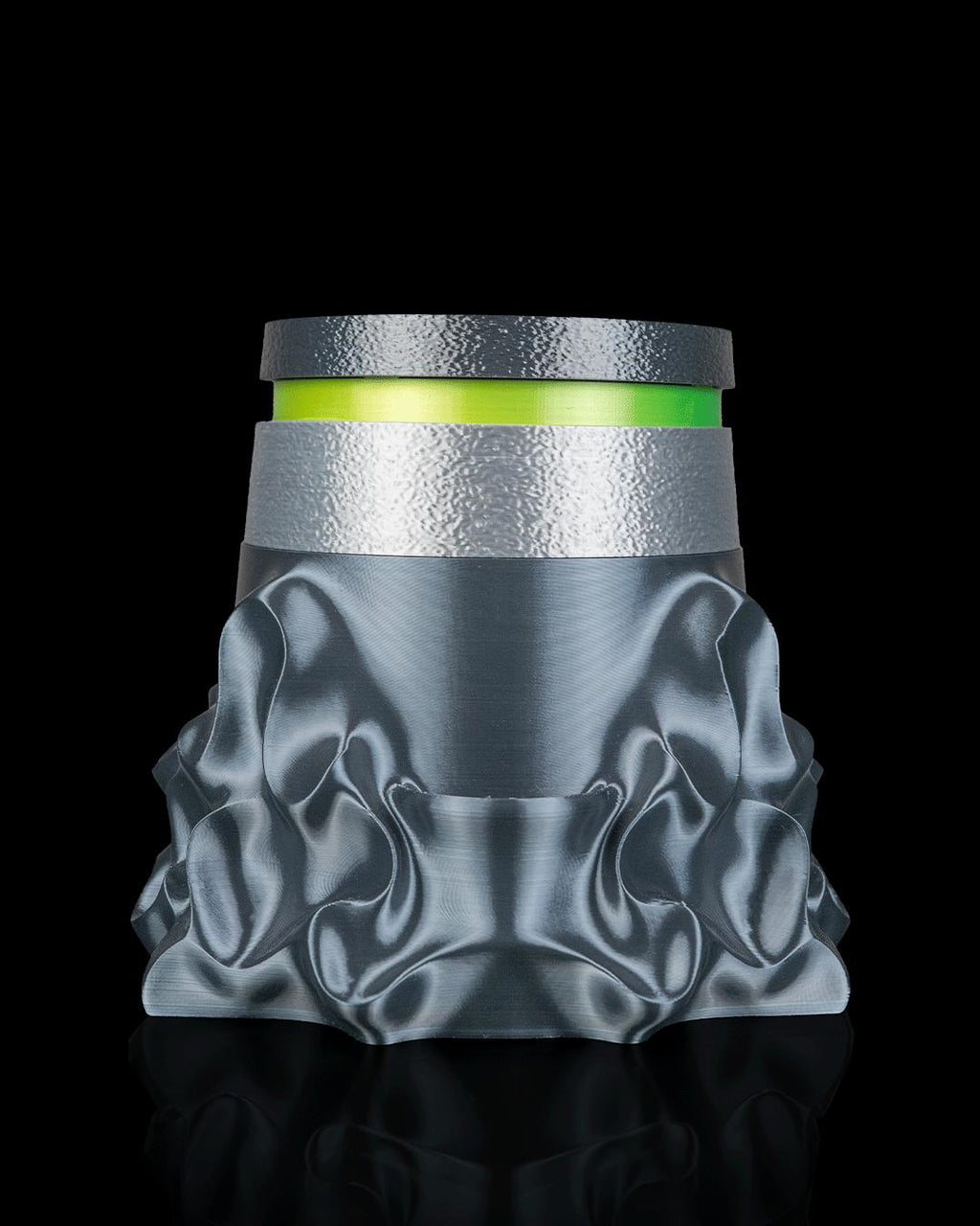 3D Printed Bioforge Planter | Sci Fi Plant Pot | Unique Succulent Holder| Desk Decor
