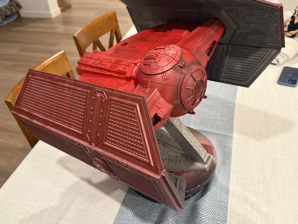 3D Printed Titan Fighter Spaceship Model