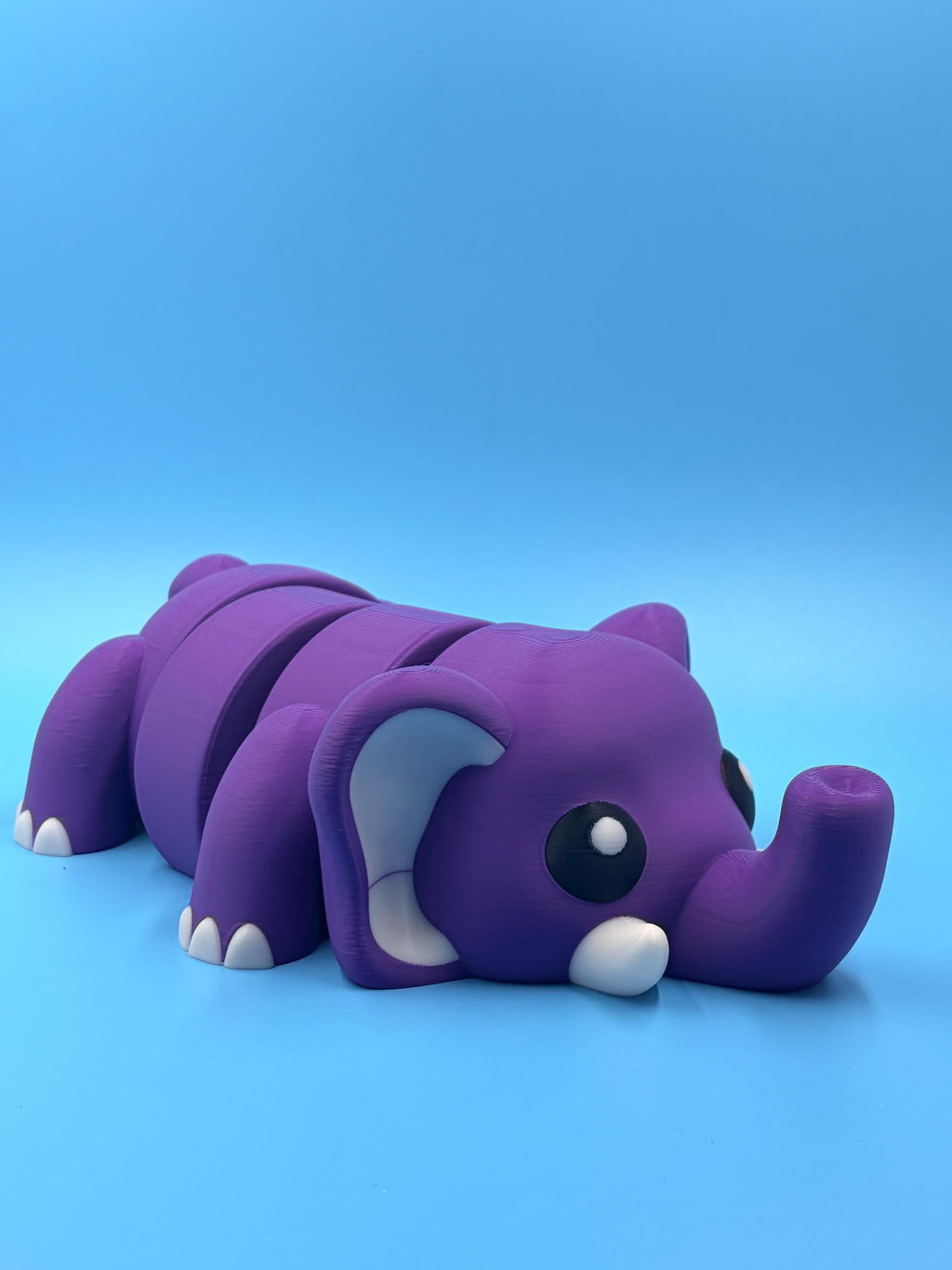 Jumbo Flexi Elephant Articulated Toy – Wiggles & Bends – Perfect Fidget Gift