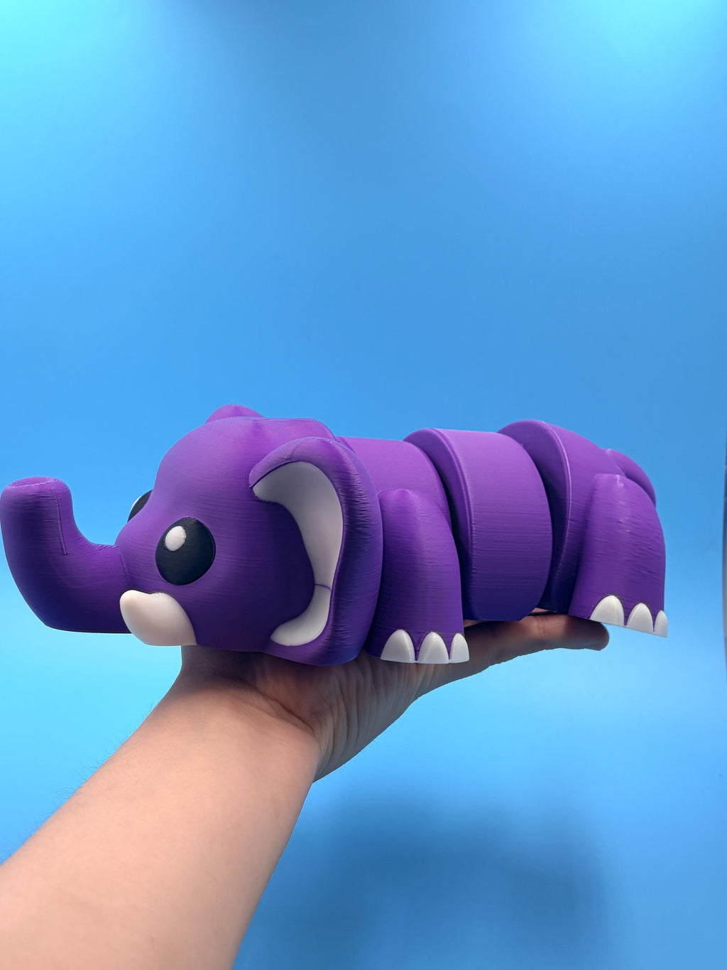 Jumbo Flexi Elephant Articulated Toy – Wiggles & Bends – Perfect Fidget Gift