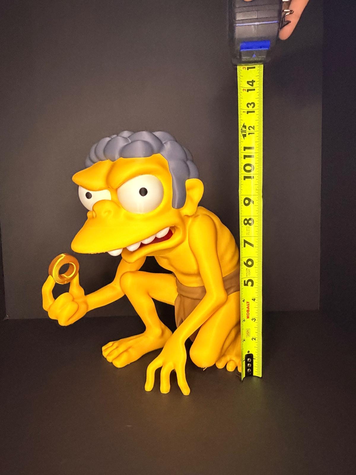 Bartender as Gollum Jumbo Figure | Shire Meets Springfield |  Crossover