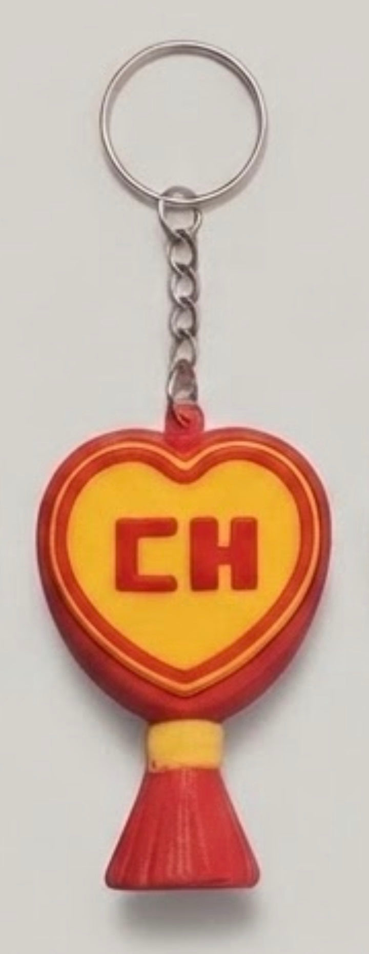 Heart Tassel Fidget Clicker | 3D Printed Floral Heart Click Charm Bag Purse Keychain | Sensory Toy Boho Fringe