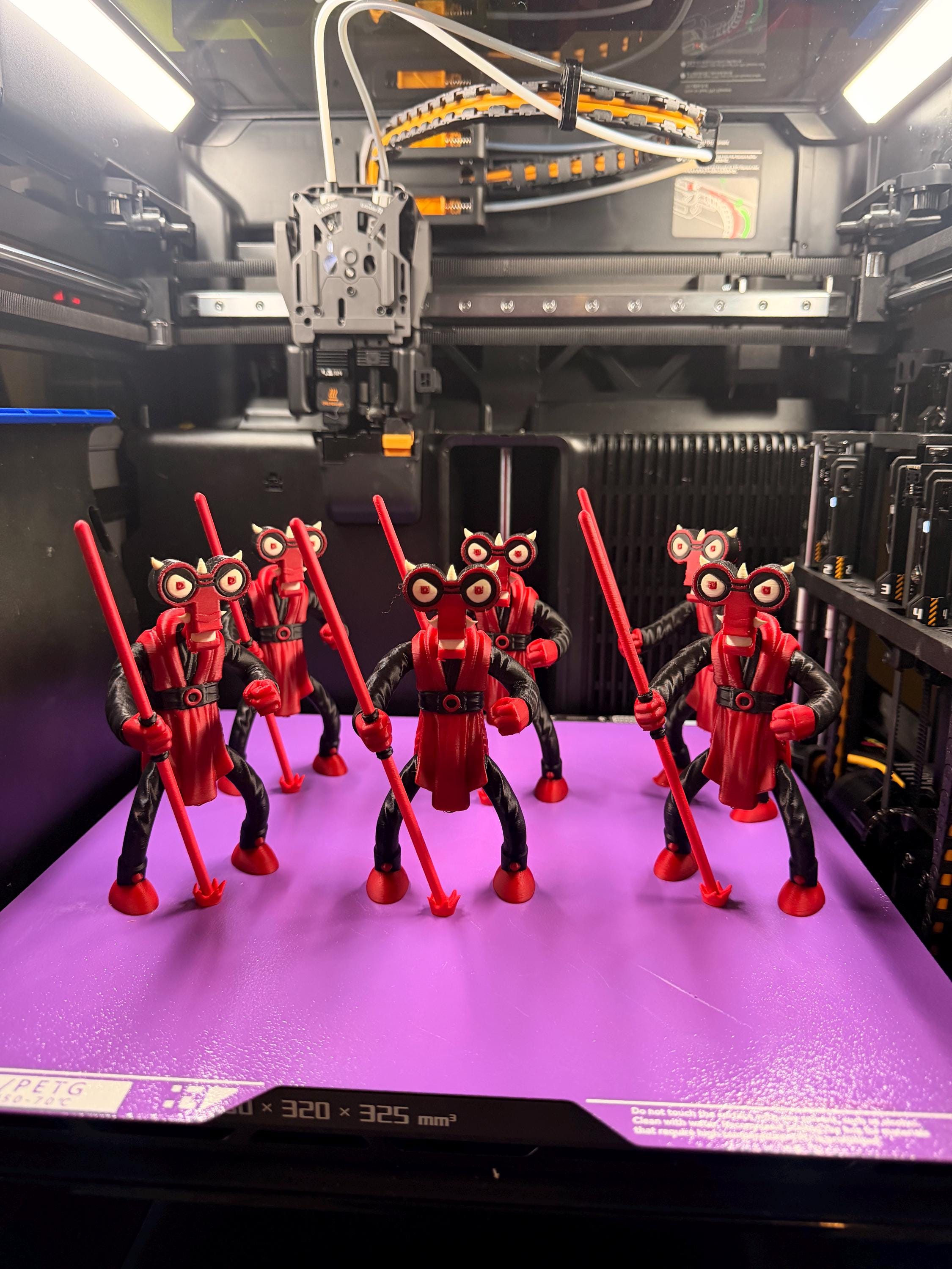 Futurama x Star Wars Mashup 3D Printed Figures | Nostalgic 3D Models Design | Fan Art Collectible | Individual or Full Set of 6