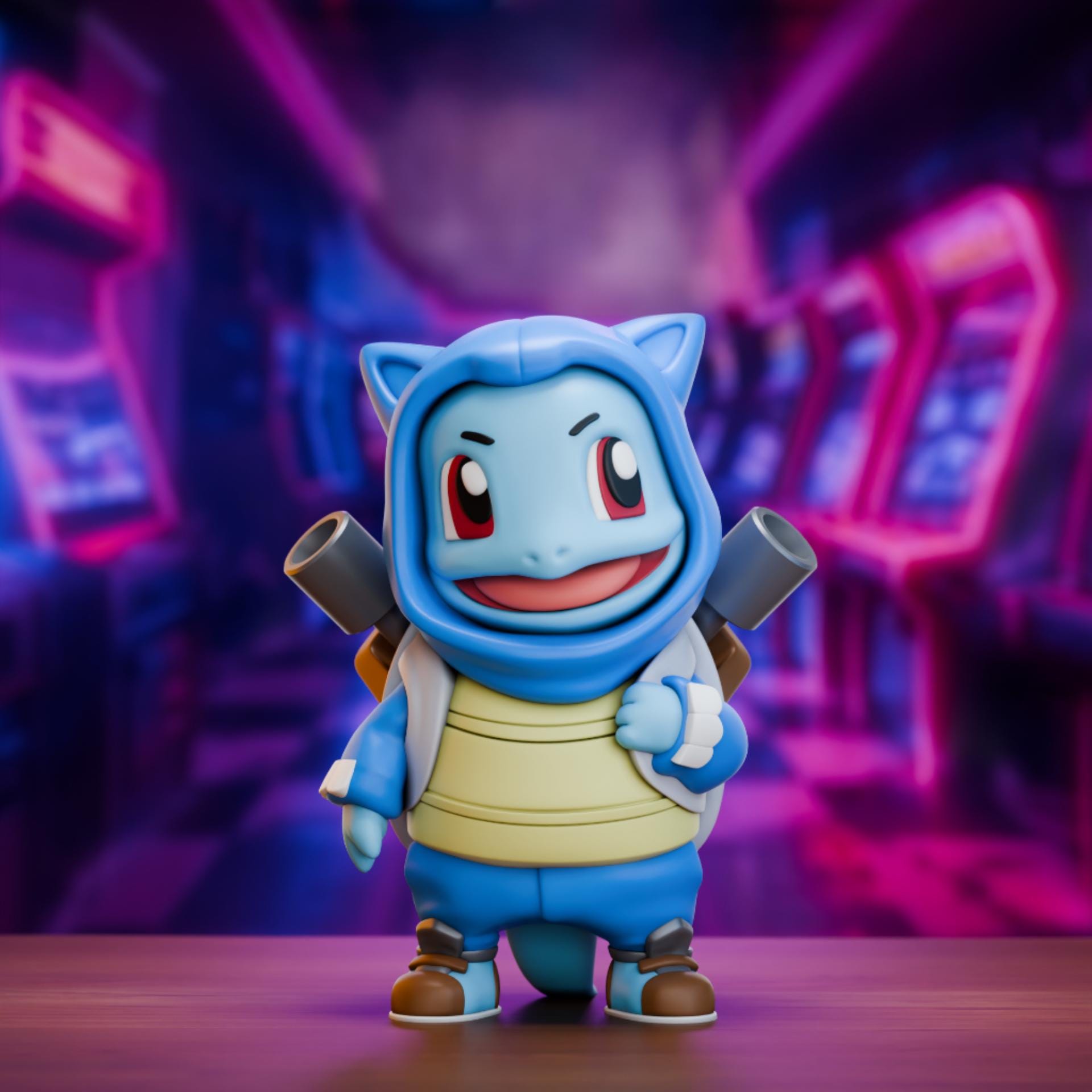 Anime-Inspired 3D Printed Collectible Collection Catch Them All