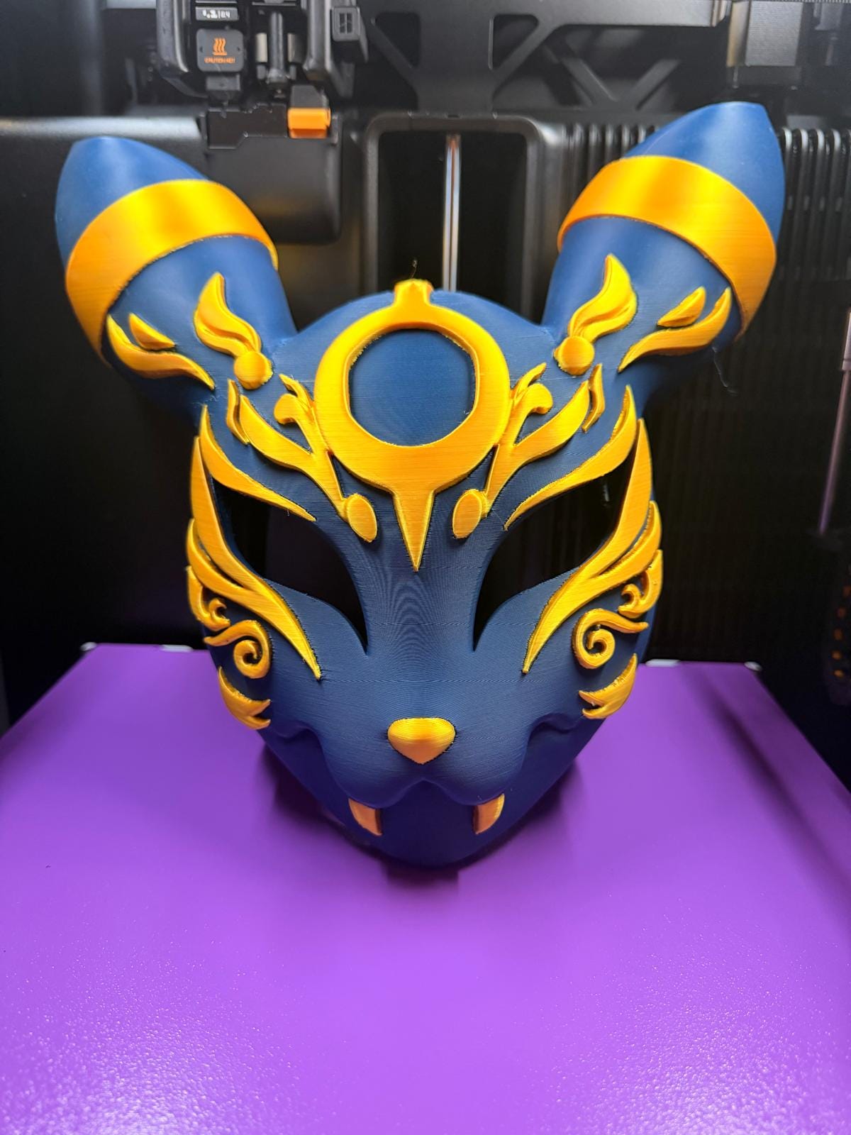 TheDarksideWorkshop Oni Mask - Wall Art - Japanese Demon Mask