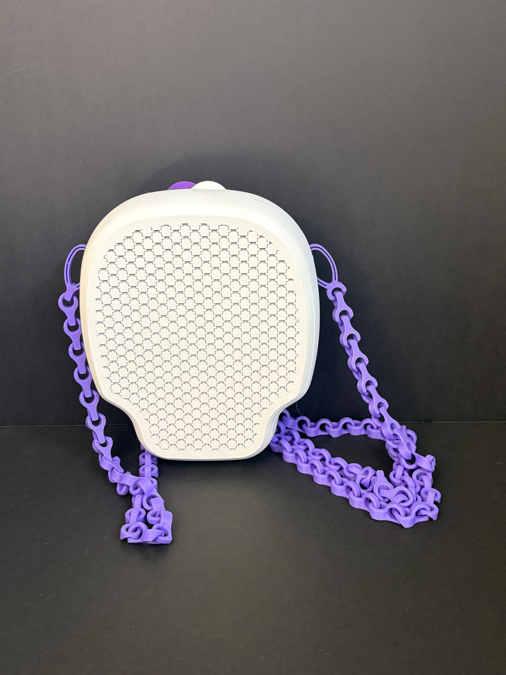 Skull Crossbody Bag with Chain Strap —Goth Gift — Mini Shoulder Bag