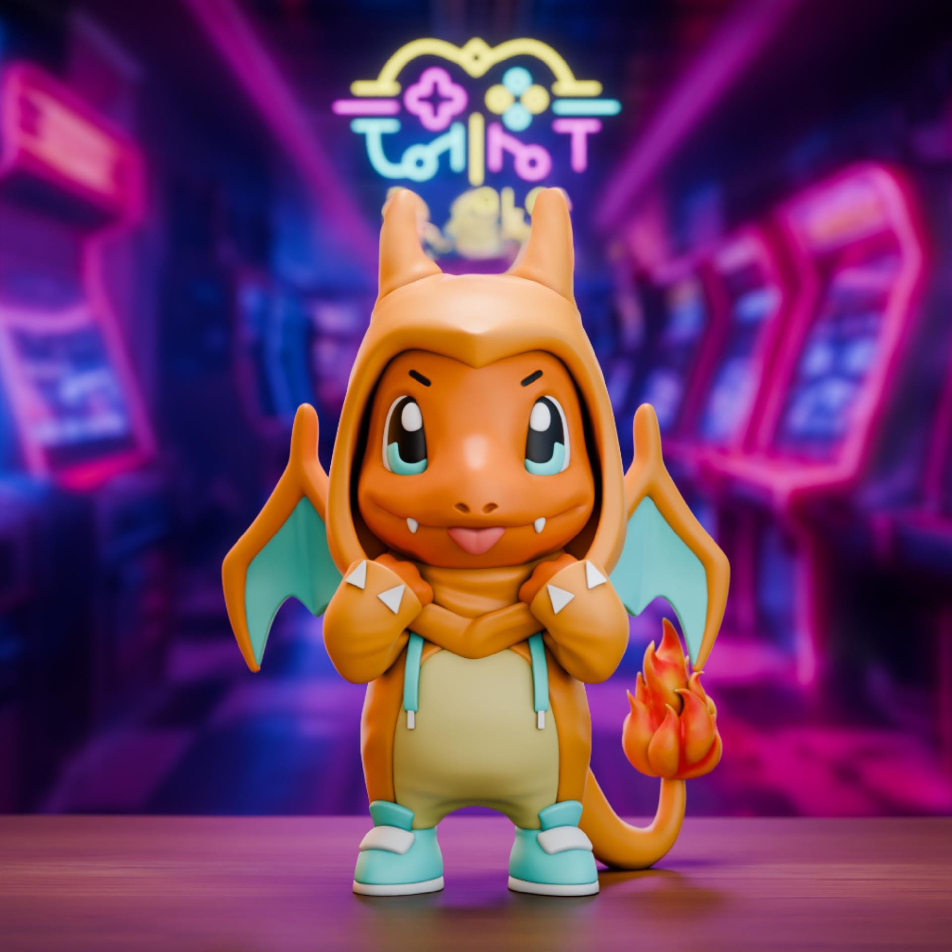 Anime-Inspired 3D Printed Collectible Collection Catch Them All