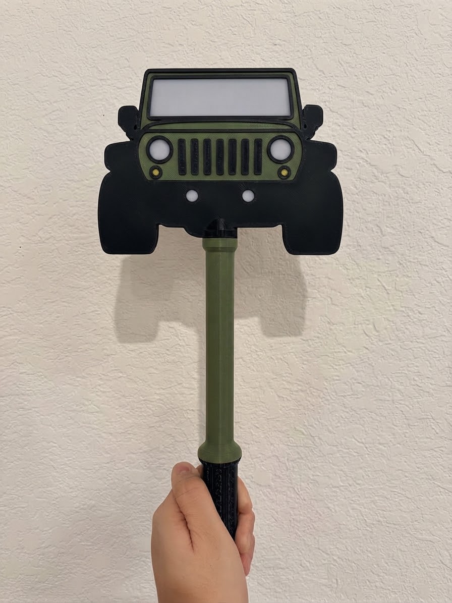 Jeep Tap to Pay Wand