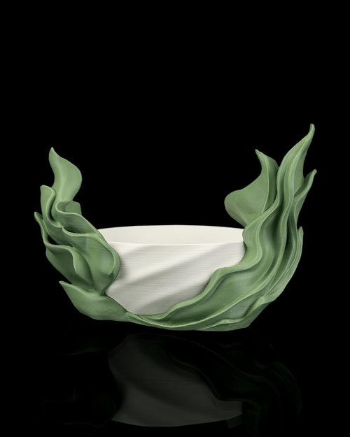 3D Printed Self-Watering Planter | Seaweed Flow Design |