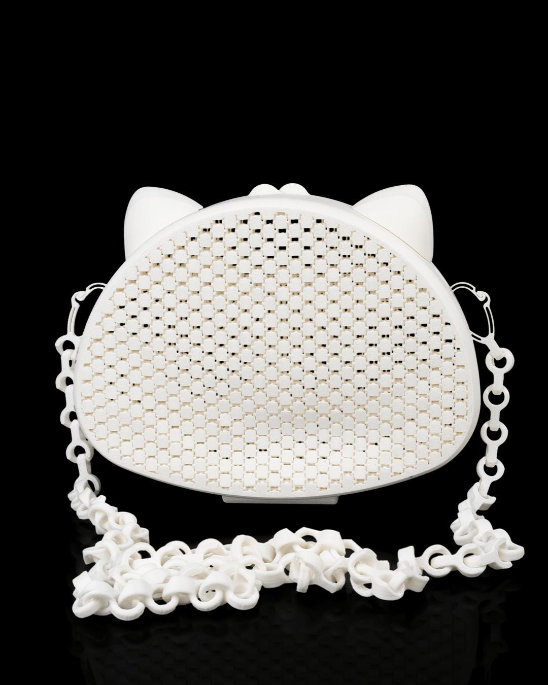 Cat Purse Crossbody Bag with Chain Strap — Cat Mom Gift