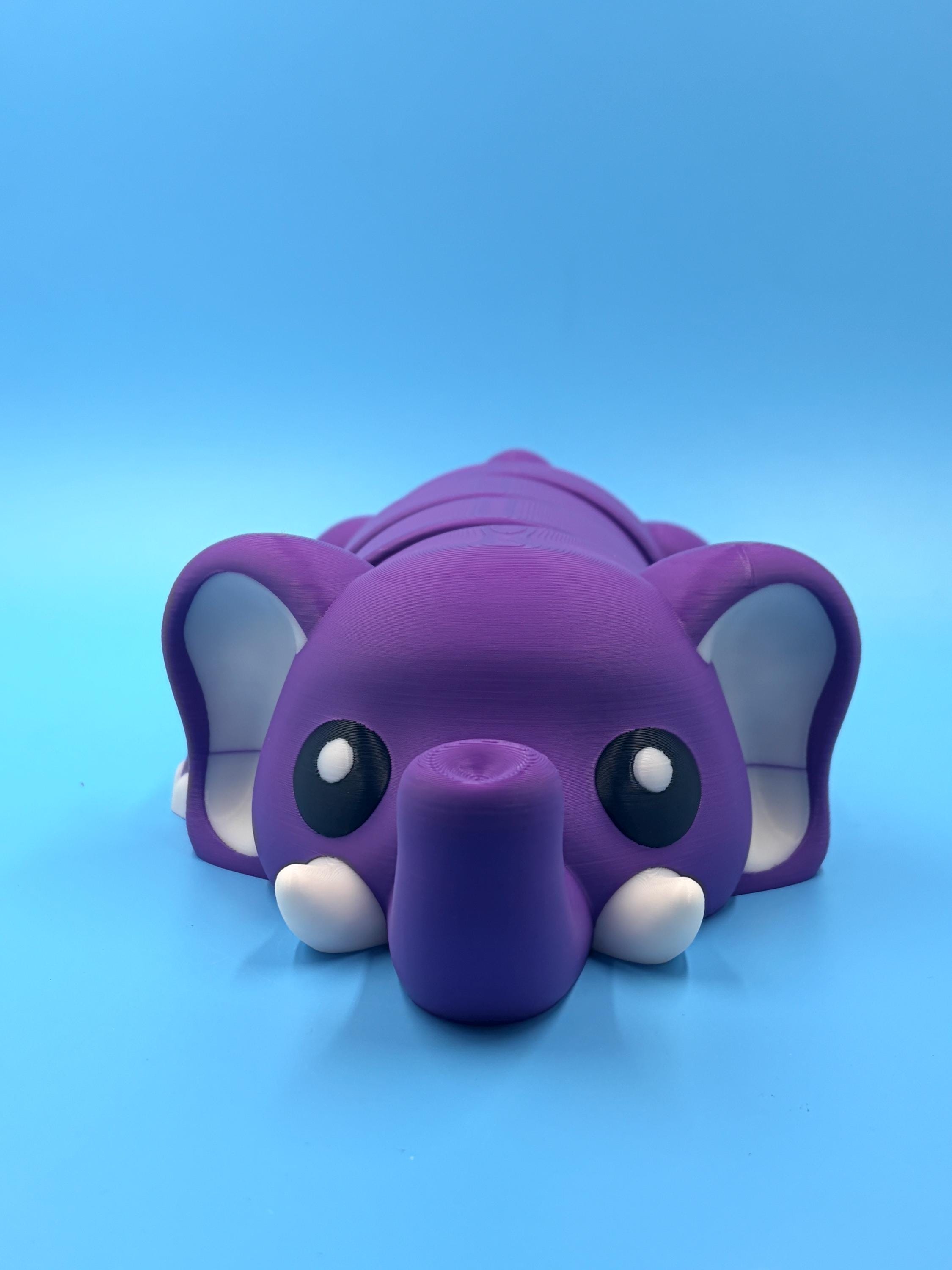Jumbo Flexi Elephant Articulated Toy – Wiggles & Bends – Perfect Fidget Gift