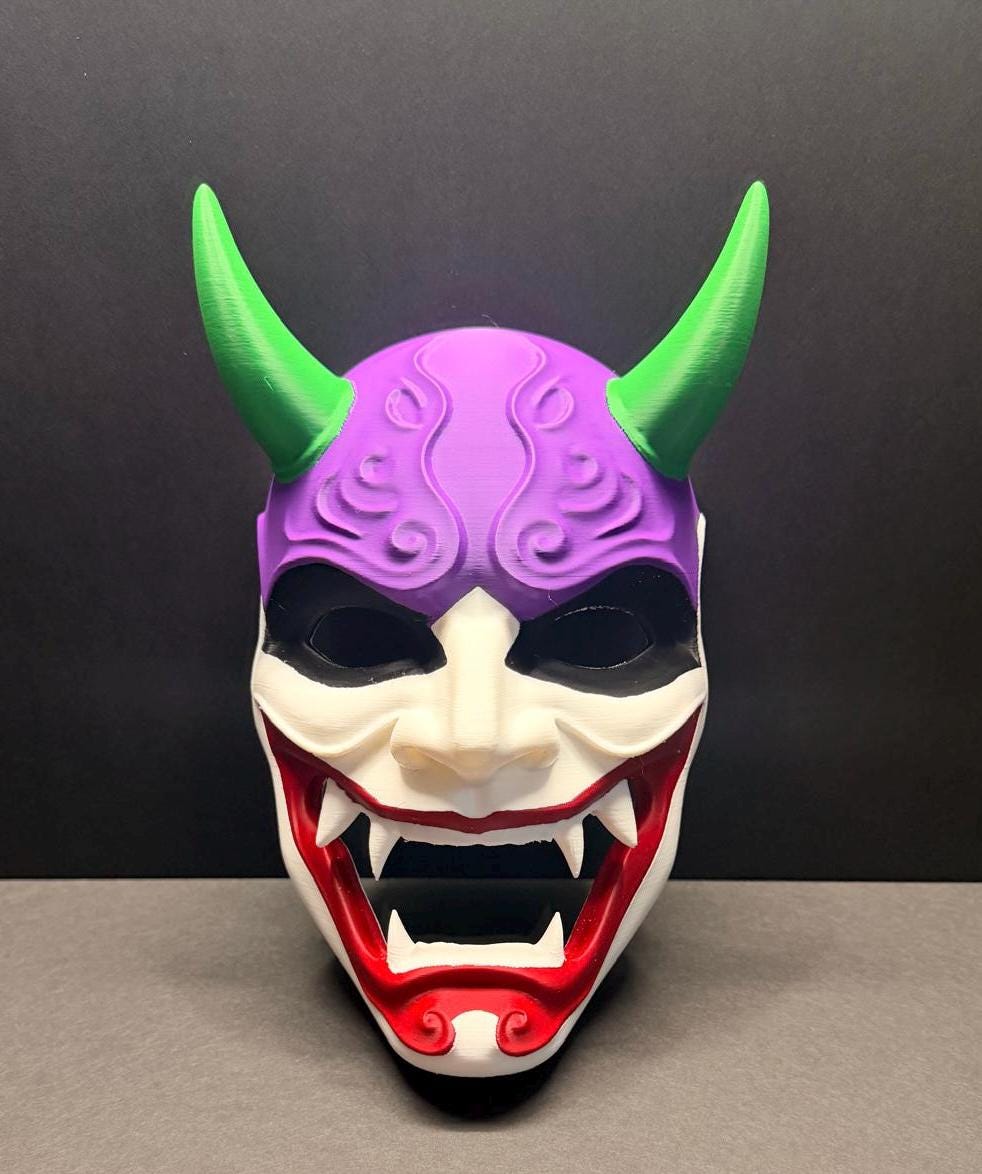 The Joker 66 Oni Mask STL File