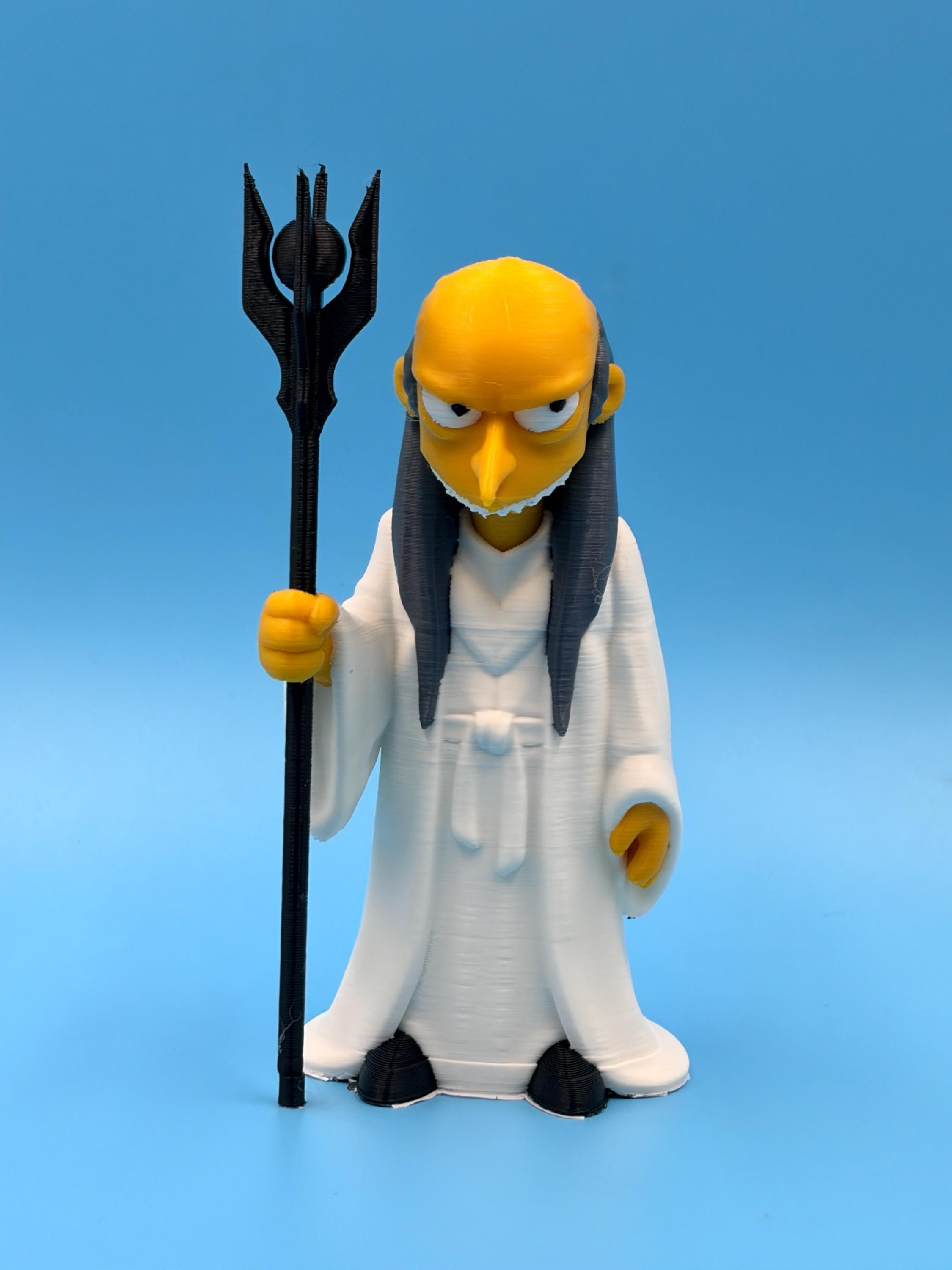 Shire Meets Springfield Figure | 3D Printed Multicolor Cartoon Fantasy Crossover | Choose Your Character | Collectible Mashup