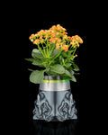 3D Printed Bioforge Planter | Sci Fi Plant Pot | Unique Succulent Holder| Desk Decor