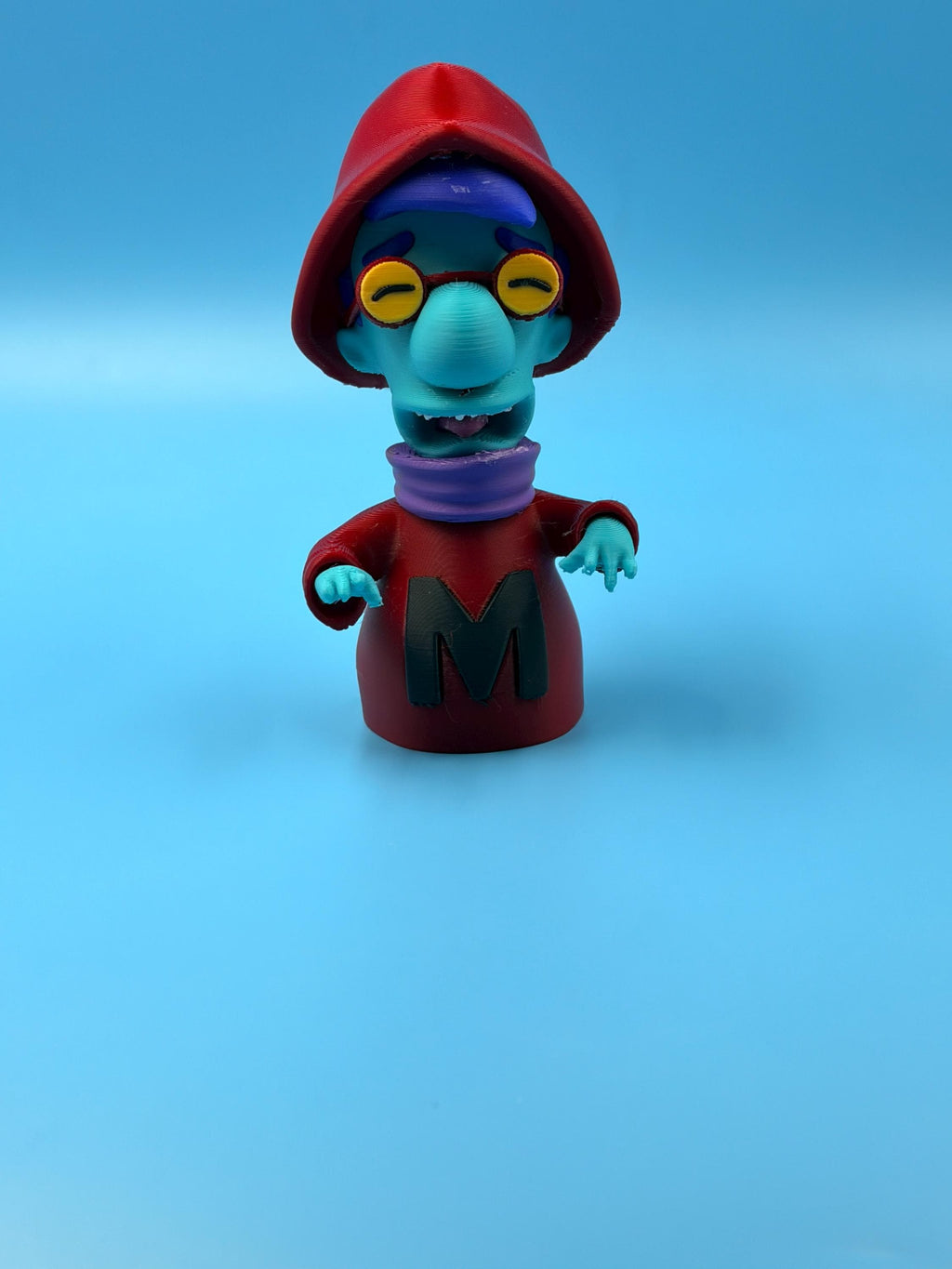 Springfield Family Warrior Mashup Figures | 3D Printed Collectibles, Cartoon Superhero Desk Decor