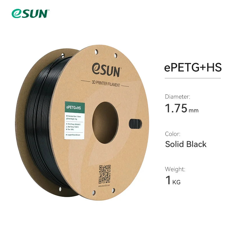 eSUN High-Speed PETG Filament 1.75MM 1KG 3D Printer Filament Fast Printing PETG 3D Filament For Bambu Lab Fast Printer Filament