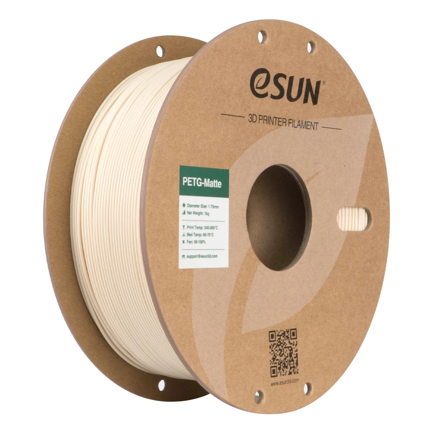 eSUN PETG Filament Matte PETG 1KG 1.75MM For Bambu Lab Upgraded PETG-Matte High Strength 3D Printing Filament For 3D Printer