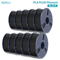 SUNLU Pla Plus 3D Filament 1.75mm Neatly Wound High Toughness Multicolor Plastic PLA+ Filaments for Most FDM 3D Printer 10KG