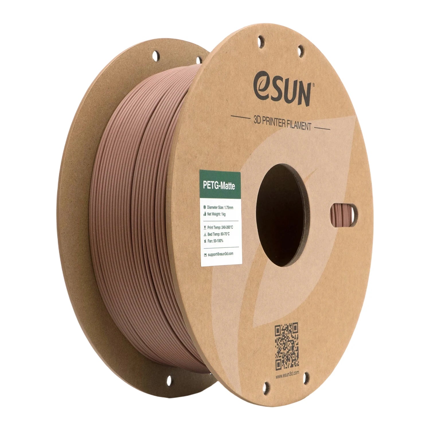 eSUN PETG Filament Matte PETG 1KG 1.75MM For Bambu Lab Upgraded PETG-Matte High Strength 3D Printing Filament For 3D Printer
