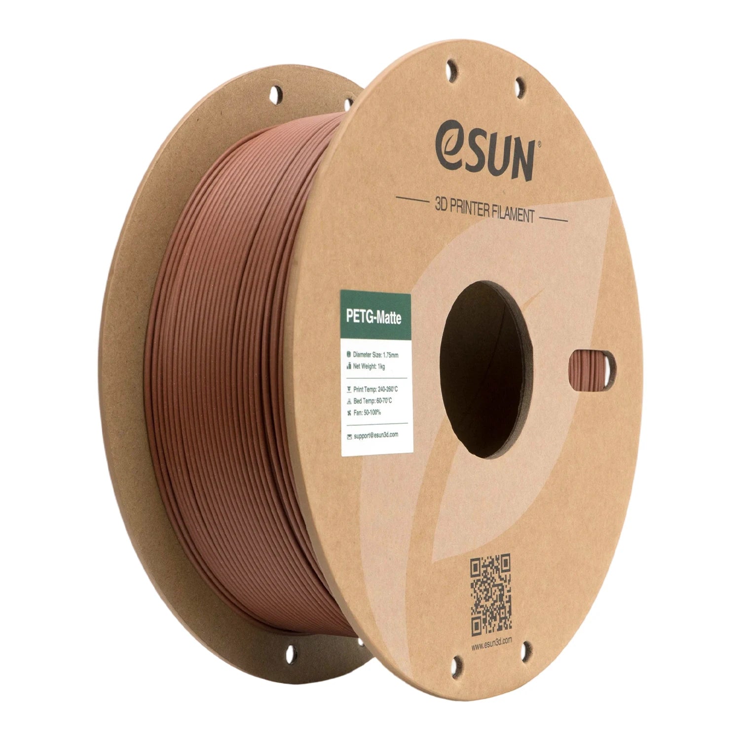 eSUN PETG Filament Matte PETG 1KG 1.75MM For Bambu Lab Upgraded PETG-Matte High Strength 3D Printing Filament For 3D Printer