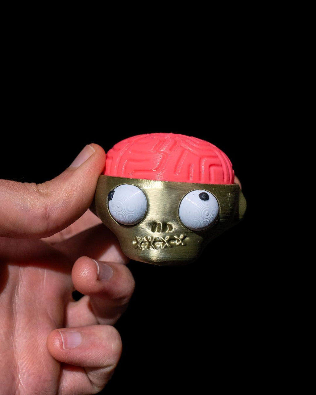 Zombie Grinder – Funny Skull Herb & Spice Grinder