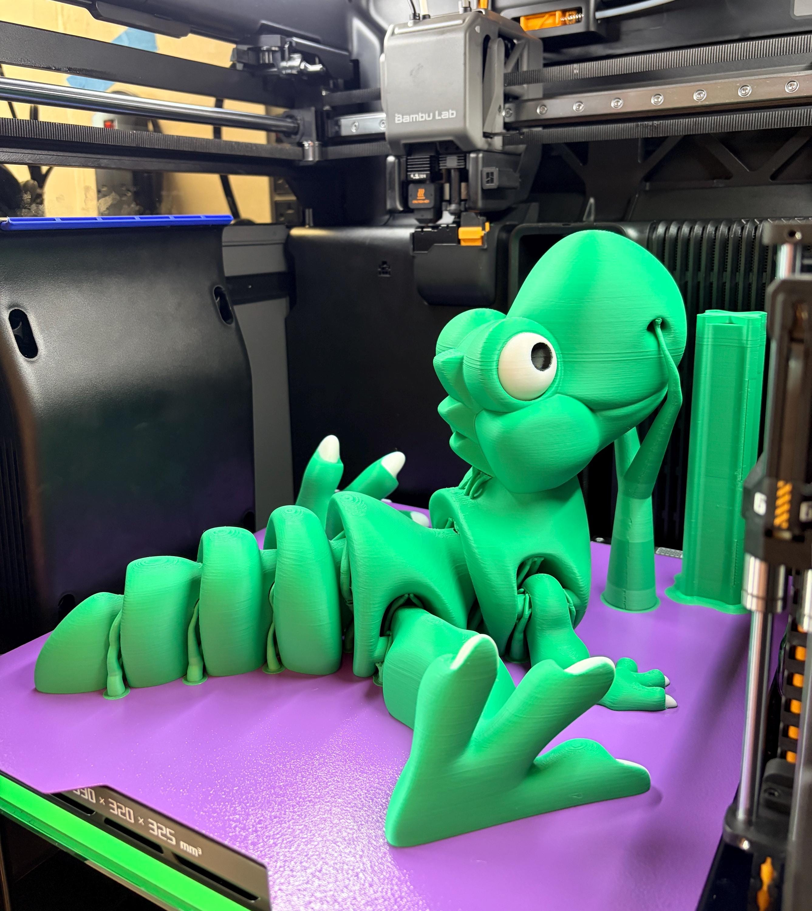 Jumbo Articulated T-Rex Fidget Toy | Large Poseable 3D Printed Dinosaur | Desk Companion &amp; Birthday Gift for Kids