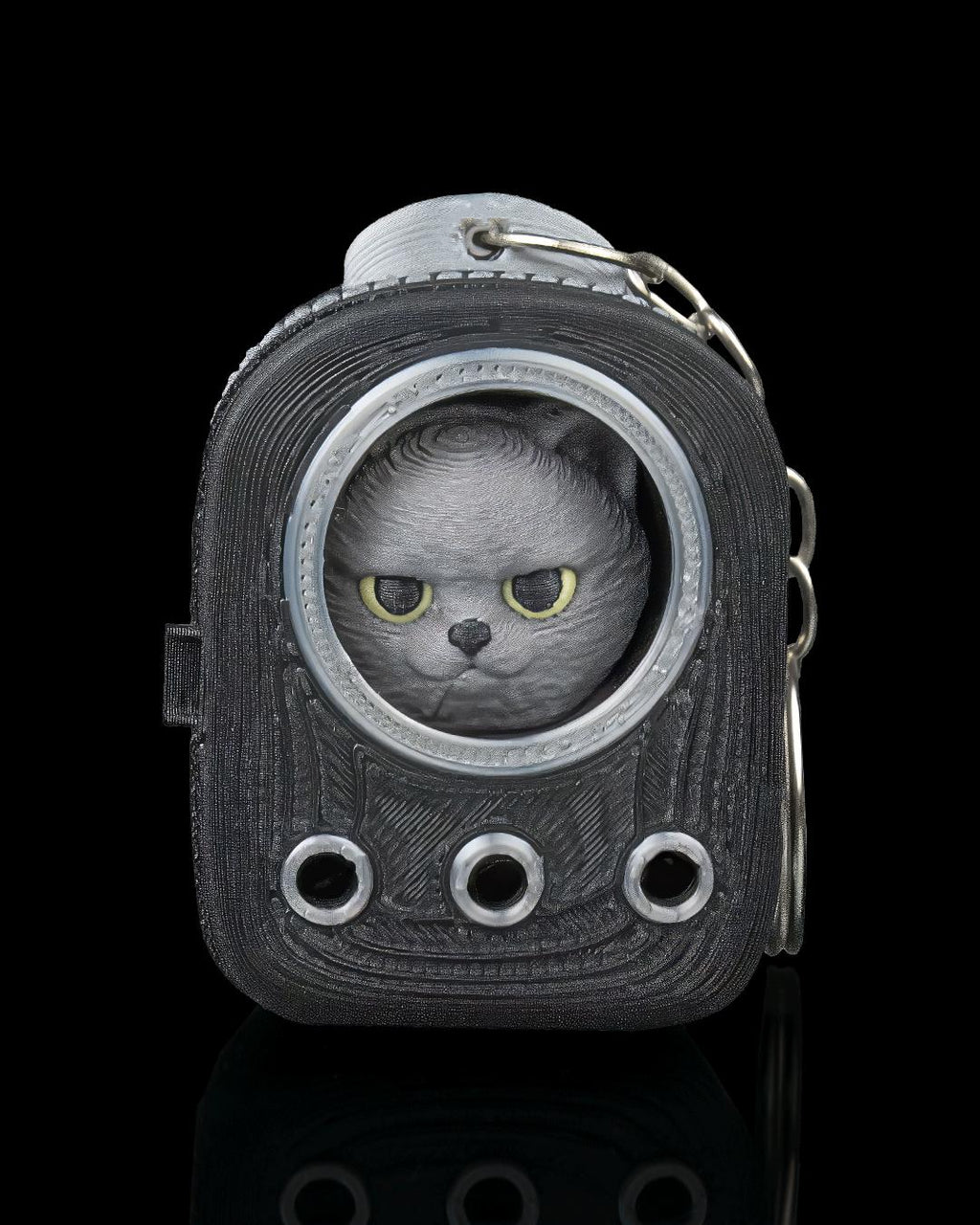 Catpack Keychain | Choose Your Cat Breed | Cute Cat Backpack Charm