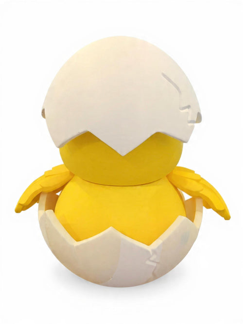 3D Printed Easter Chick - 17" Collectible Spring Decoration (Choose Assembled or DIY Kit)