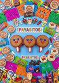 Payasito Candy Clicker Keychain | Mexican Candy Fidget Toy | 3D Printed Cute Collectible Keyring Gift