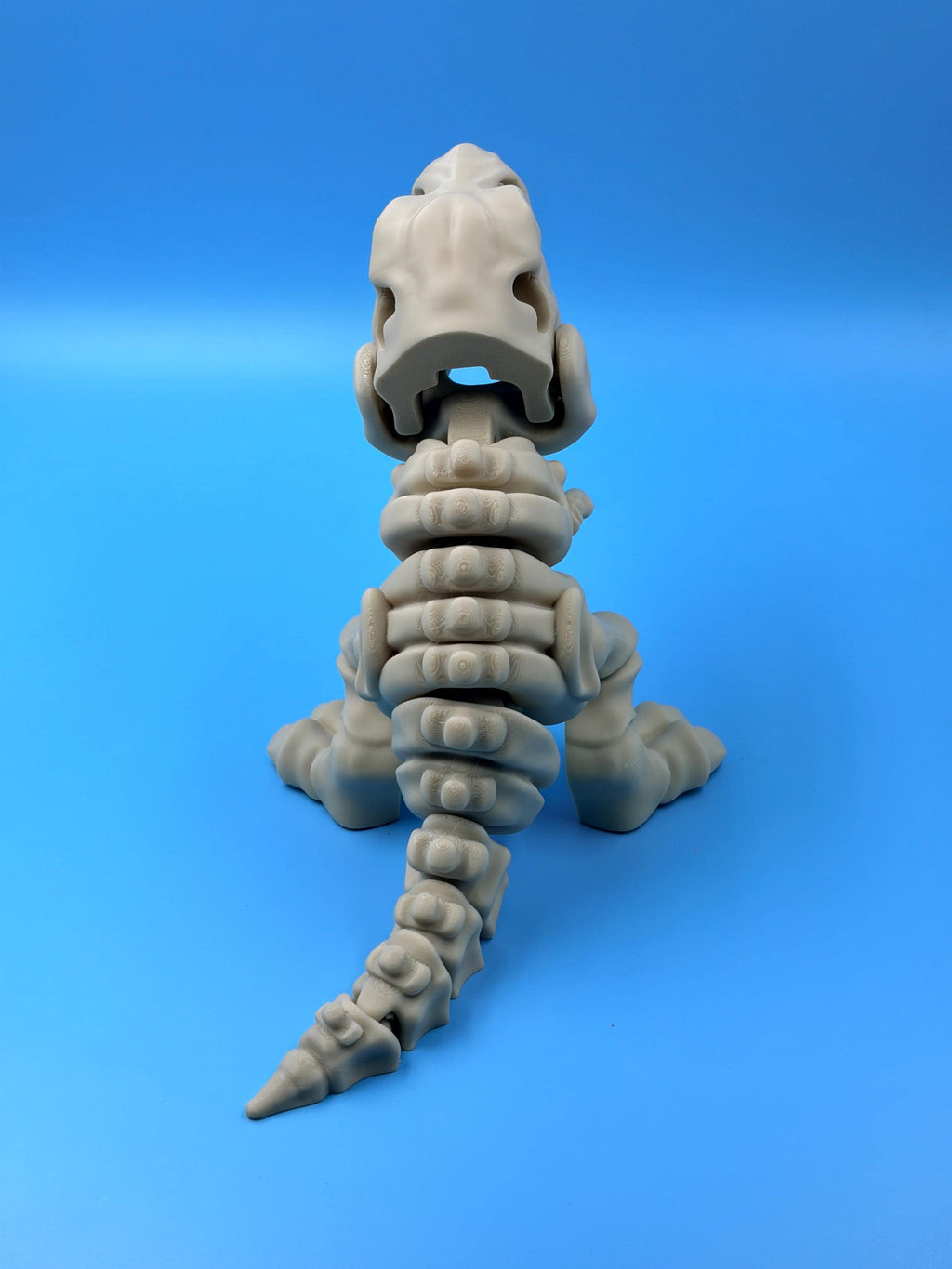 Articulated Dinosaur Figures | Poseable T-Rex, Triceratops & Velociraptor Fidget Toys | 3D Printed Gift for Kids & Collectors