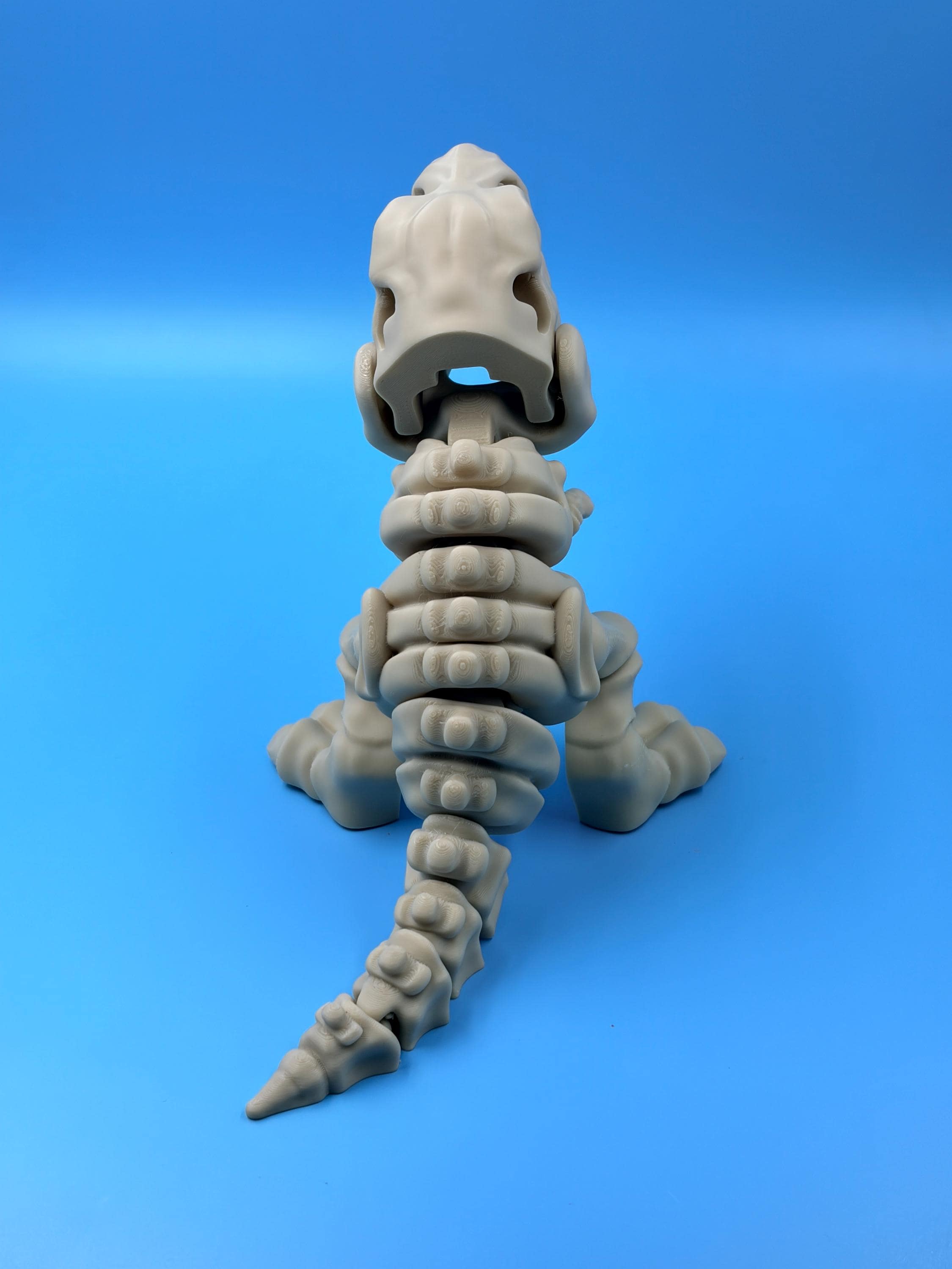 Articulated Dinosaur Figures | Poseable T-Rex, Triceratops & Velociraptor Fidget Toys | 3D Printed Gift for Kids & Collectors