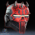 Darth Maul Shadow Lord Helmet | Cyberpunk Sith Cosplay Helmet | Wearable Fan Art