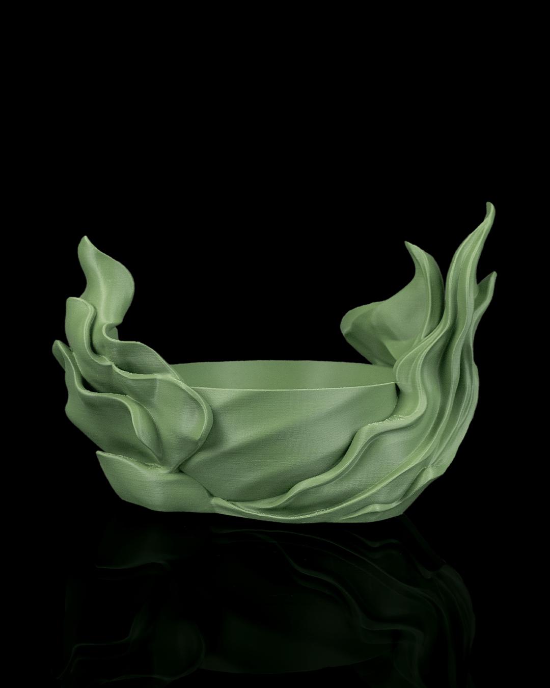 3D Printed Self-Watering Planter | Seaweed Flow Design |