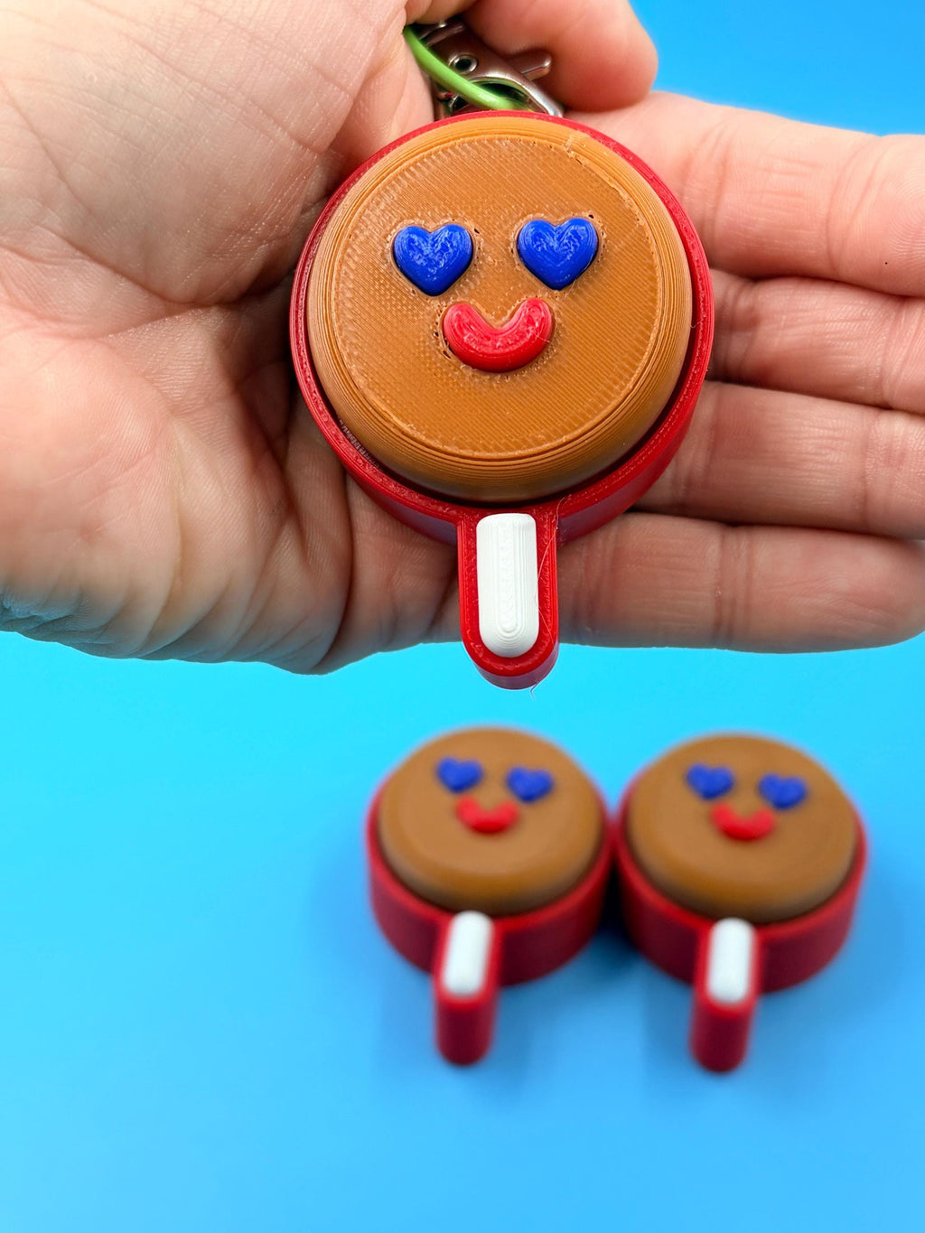 Payasito Candy Clicker Keychain | Mexican Candy Fidget Toy | 3D Printed Cute Collectible Keyring Gift