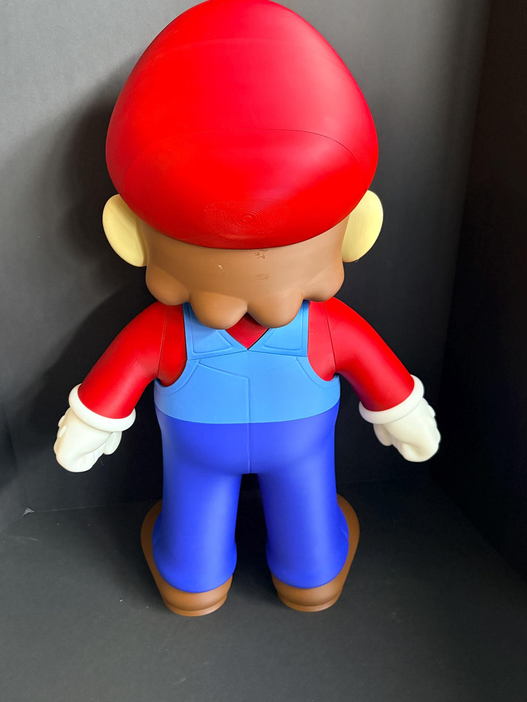 Jumbo 2-Foot Mario Statue | DIY Kit or Assembled | 25"