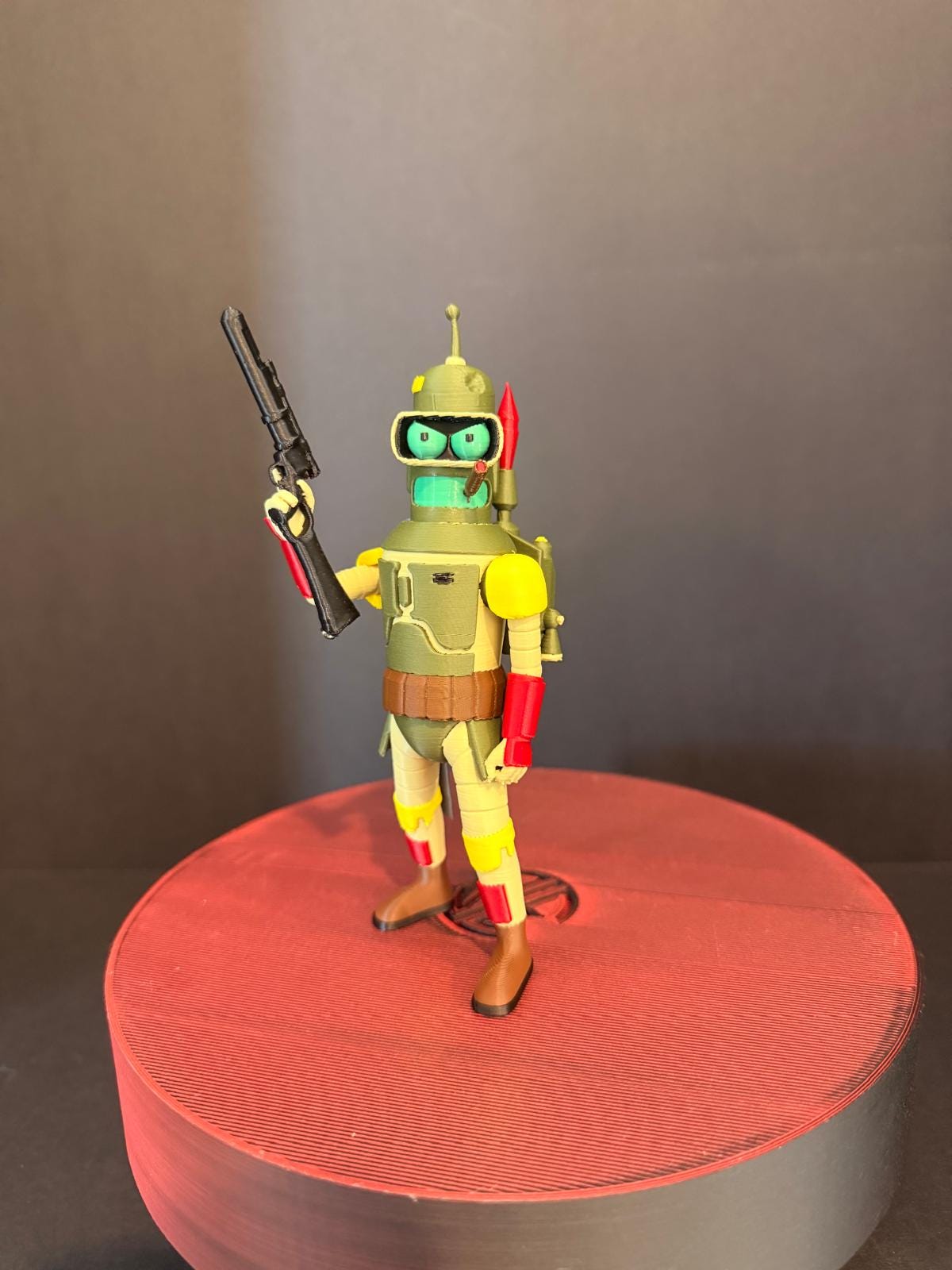 Futurama x Star Wars Mashup 3D Printed Figures | Nostalgic 3D Models Design | Fan Art Collectible | Individual or Full Set of 6