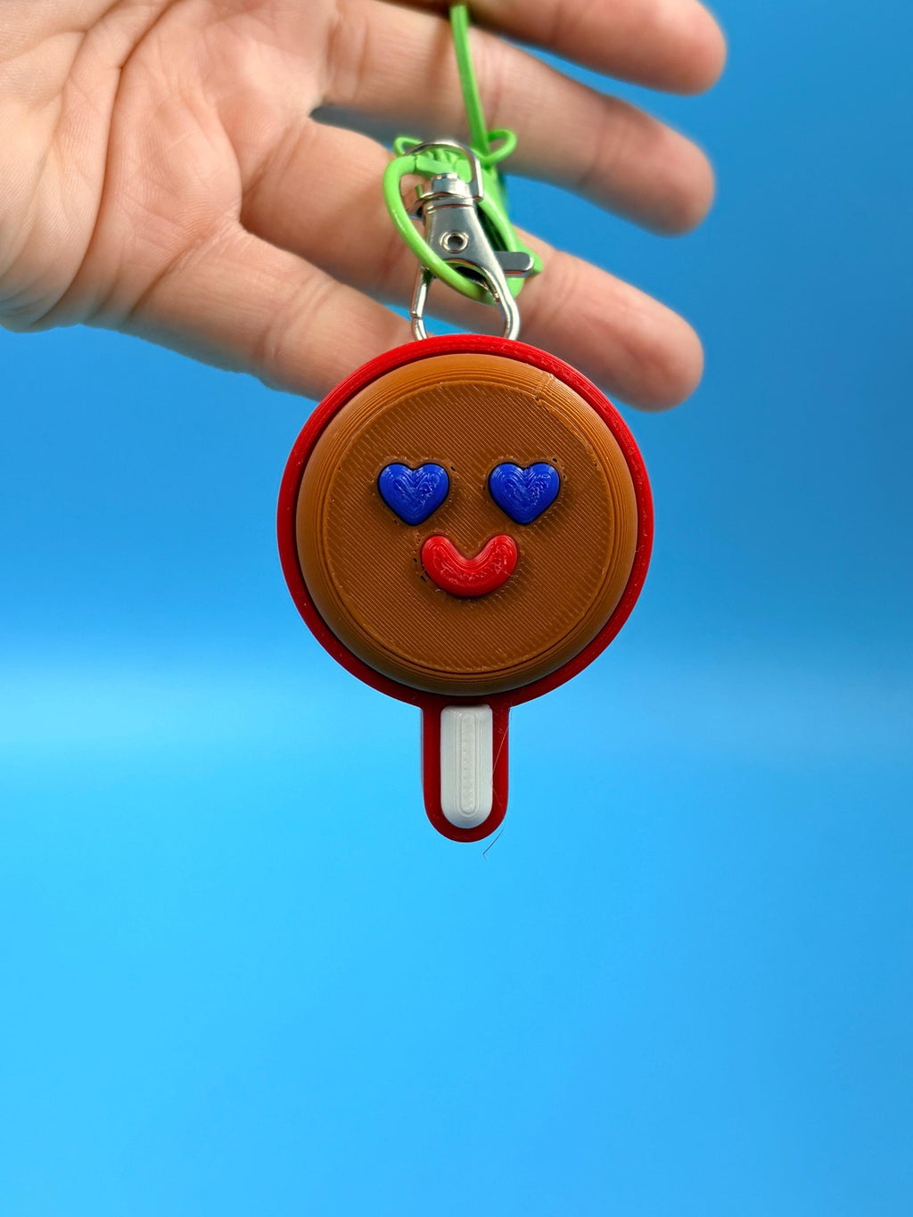 Payasito Candy Clicker Keychain | Mexican Candy Fidget Toy | 3D Printed Cute Collectible Keyring Gift