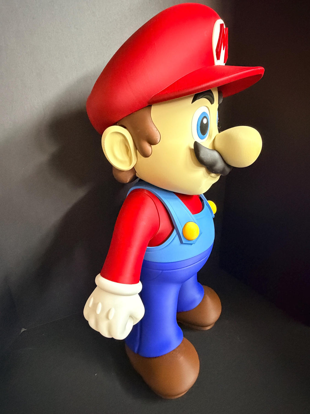 Jumbo 2-Foot Mario Statue | DIY Kit or Assembled | 25"
