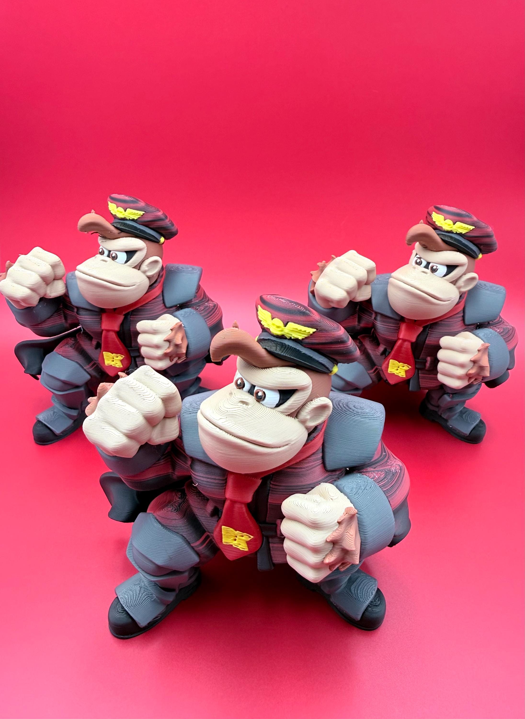 90's Nostalgia Gaming Arcade Fighter- 3D Printed Collectible Figure