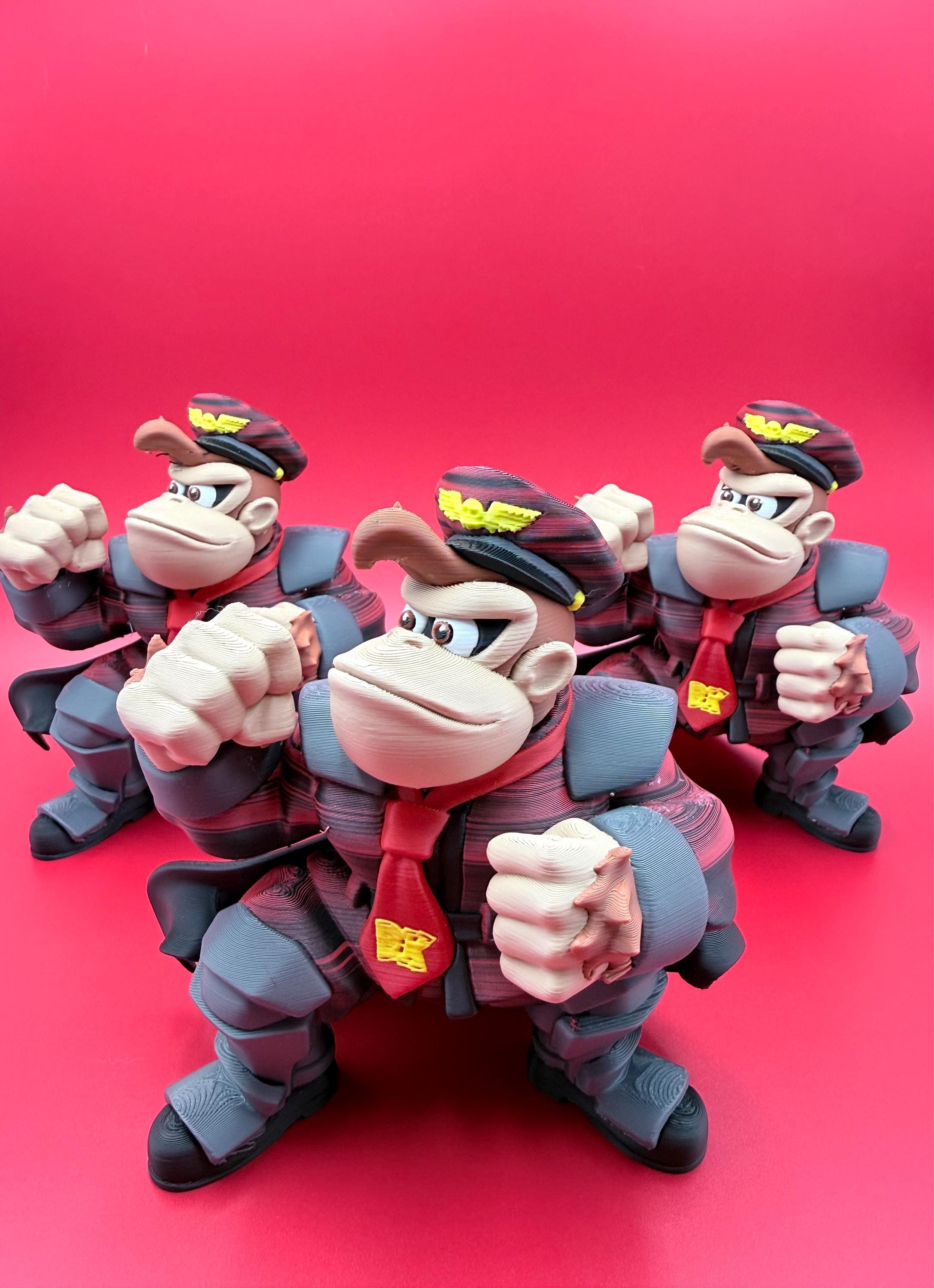 90's Nostalgia Gaming Arcade Fighter- 3D Printed Collectible Figure