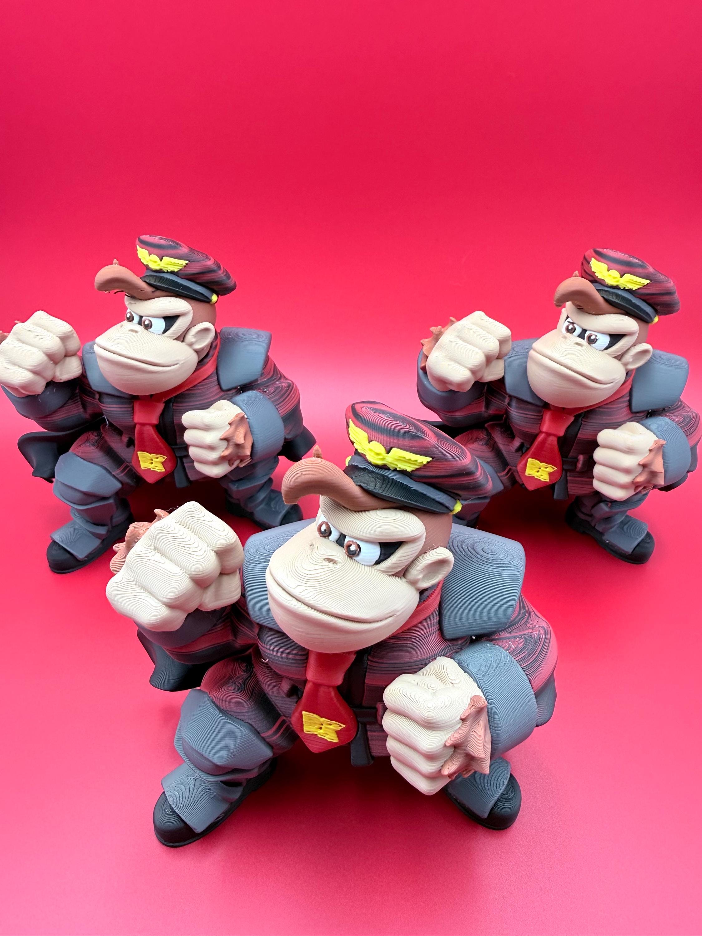 90's Nostalgia Gaming Arcade Fighter- 3D Printed Collectible Figure