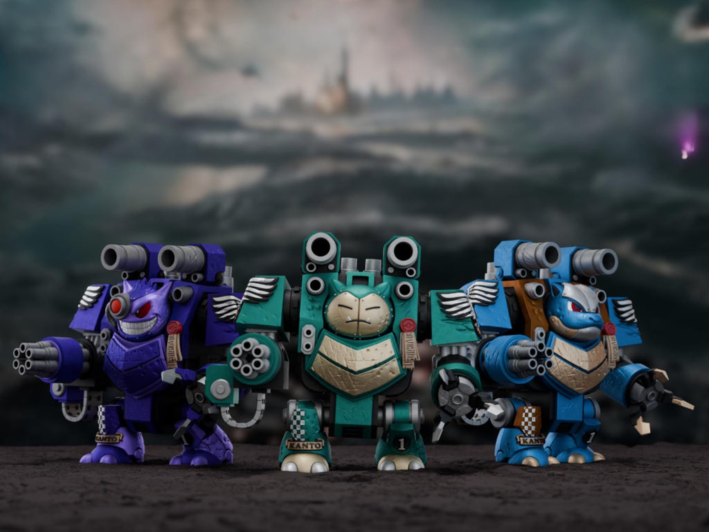Kanto Vanguard Mech | 3D Printed Battle Beast Figure | Mech Monster Collectible | Anime-Inspired Display Piece